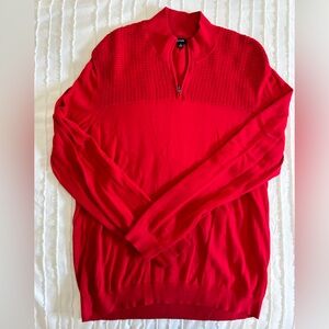 Men’s quarter zip sweater